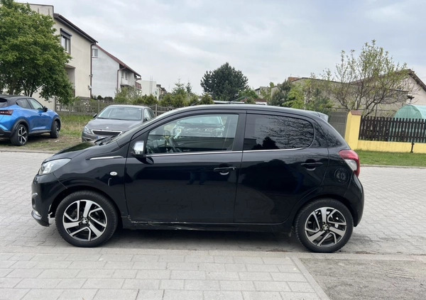 Peugeot 108 cena 19900 przebieg: 84000, rok produkcji 2018 z Biecz małe 154